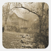 朝霧 スクエアシール (正面)