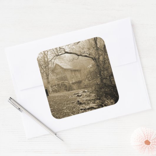 朝霧 スクエアシール (封筒)