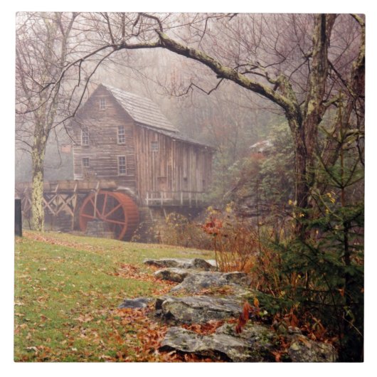 朝霧 タイル (正面)