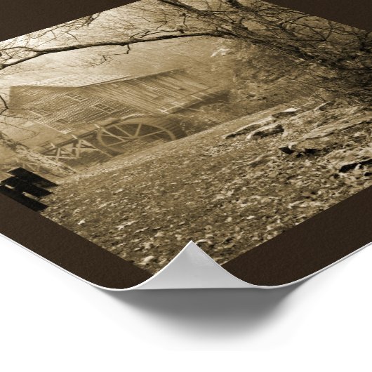 朝霧 ポスター (角)