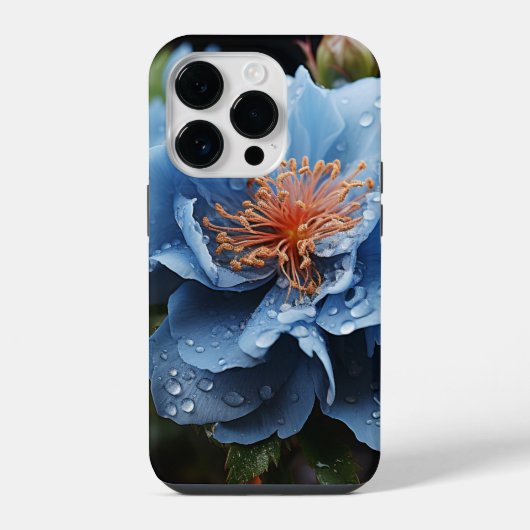 朝露の芍薬 iPhoneケース (裏面)