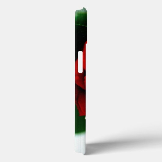 朝露の輝く赤いバラ Case-Mate iPhoneケース (裏面 / 右)