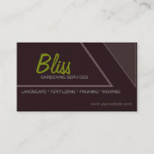 朝露スタイリッシュ写真テンプレート業 名刺 (裏面)