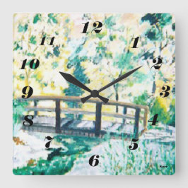 朝露/サール スクエア壁時計