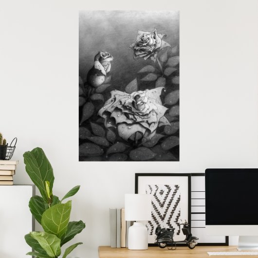 朝露 ポスター (ホームオフィス)