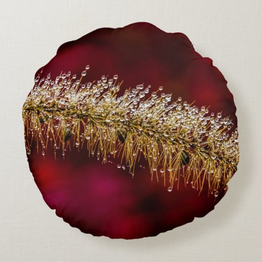 朝露 ラウンドクッション (裏面)