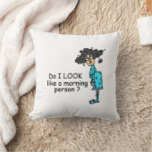 朝顔ではない クッション (ブランケット)