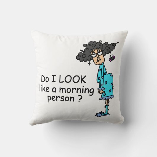 朝顔ではない クッション (裏面)