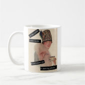 朝顔ではない コーヒーマグカップ (左)