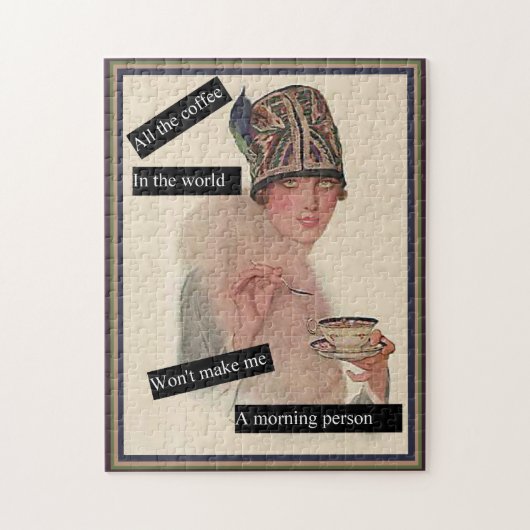 朝顔ではない ジグソーパズル (縦)