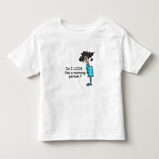 朝顔ではない トドラーTシャツ (正面)