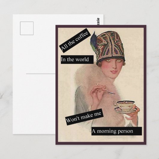 朝顔ではない ポストカード (正面/裏面)