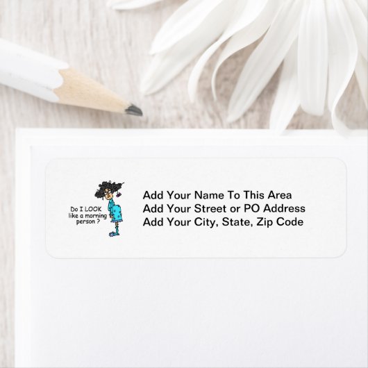 朝顔ではない ラベル (インサイチュ)