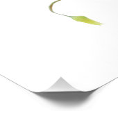 朝顔と蝶 フォトプリント            (角)