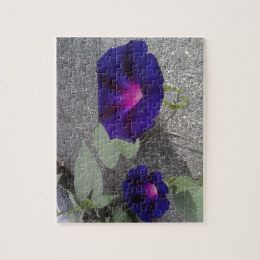 朝顔によってはジグソーパズルが開花します ジグソーパズル (縦)