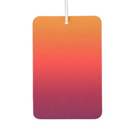 朝顔のグラデーシグラデーションョン カーエアーフレッシュナー