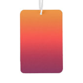 朝顔のグラデーシグラデーションョン カーエアーフレッシュナー (裏面)