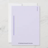 朝顔のノートカードデザイン サンキューカード (裏面)