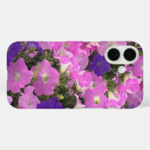 朝顔のピンクと紫の花の写真 Case-Mate iPhoneケース (裏面 (横))