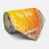 朝顔のプールのタイ ネクタイ (ロール)