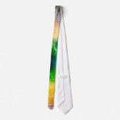 朝顔のプールのタイ ネクタイ (裏面)