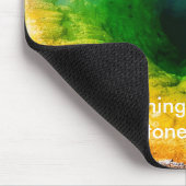 朝顔のプールのマウスパッド マウスパッド (コーナー)