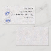 朝顔の名刺 名刺 (正面/裏面)