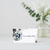 朝顔の影の妖精および宇宙猫 名刺 (スタンド正面)