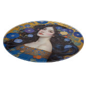 朝顔の美女 カッティングボード (角)