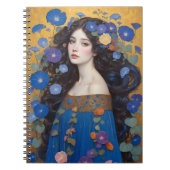 朝顔の美女 ノートブック (正面)