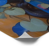 朝顔の美女 ポスター (角)