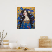 朝顔の美女 ポスター (キッチン)