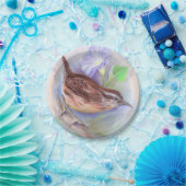 朝顔の花が咲くカロライナのウォレン ペーパープレート (パーティー)