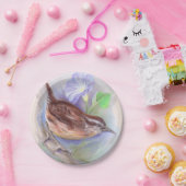 朝顔の花が咲くカロライナのウォレン ペーパープレート (パーティー)