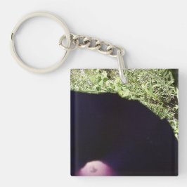 朝顔の花のキーホルダー キーホルダー