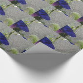 朝顔の花の包装紙 ラッピングペーパー (角)