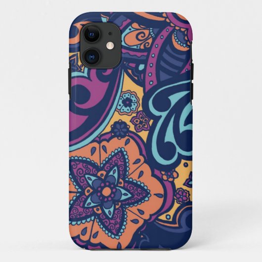 朝顔の花のiPhoneの場合 Case-Mate iPhoneケース (裏面)