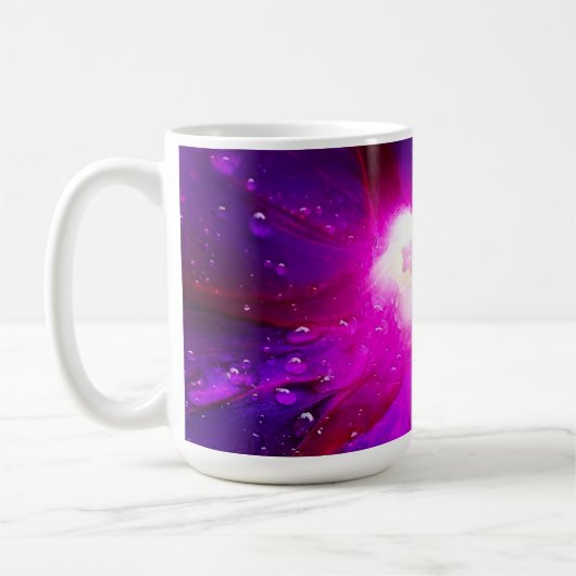 朝顔の花 コーヒーマグカップ (左)