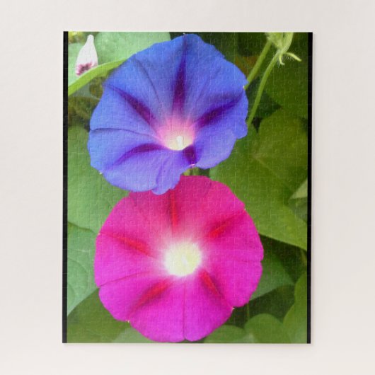 朝顔の花 ジグソーパズル (縦)