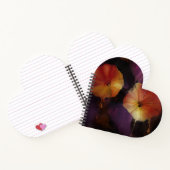 朝顔の花 ノートブック (内部)