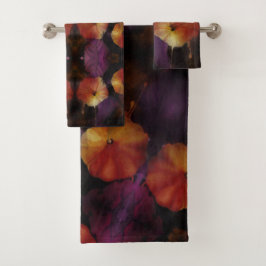 朝顔の花 バスタオルセット