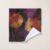 朝顔の花 バスタオルセット (ウォッシュタオル)