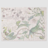 朝顔の野生の花によってはティッシュペーパーが開花します 薄葉紙 (正面)