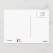 朝顔はがき ポストカード (裏面)