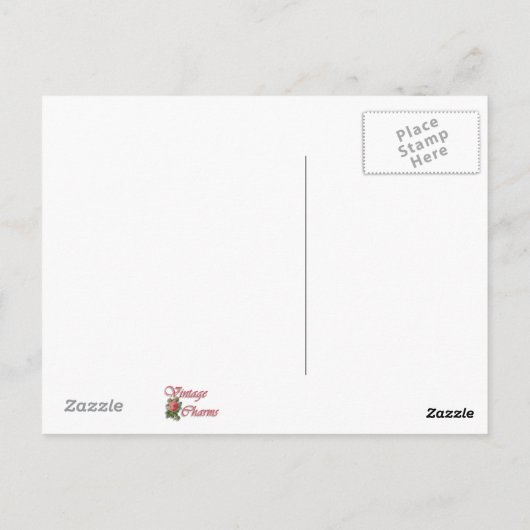 朝顔はがき ポストカード (裏面)