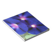 朝顔フラワーメモメモ帳 ノートパッド (アングル)