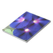 朝顔フラワーメモメモ帳 ノートパッド (回転)