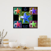 朝顔ポスター ポスター (キッチン)