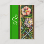 朝顔モノグラム 名刺 (裏面)