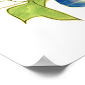 朝顔子猫図　Morning glory and kitten ポスター (角)